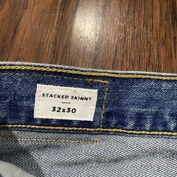 NWT PacSun Gray Stacked Skinny Jeans Size 32” - Picture 4 of 7